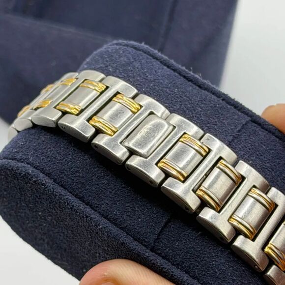 Vintage Gucci 9000M Two-Tone Quartz Men\'s Watch main image 4